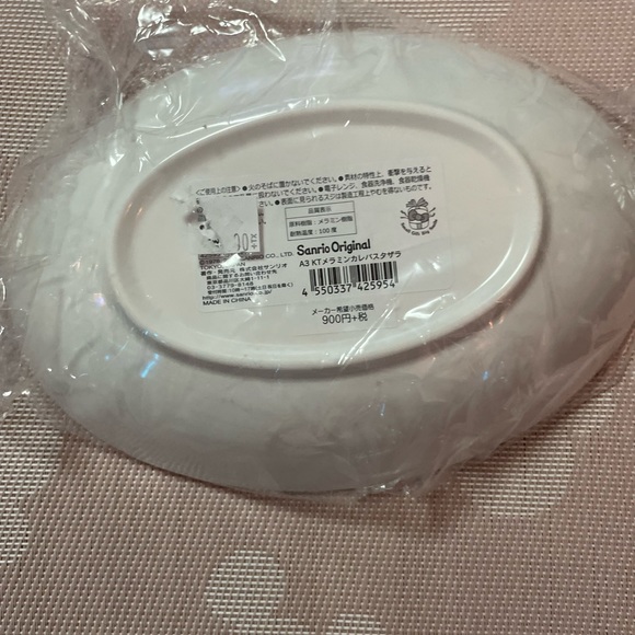 Sanrio Original Hello Kitty Curry and Pasta Plate Hello Kitty - Picture 5 of 5